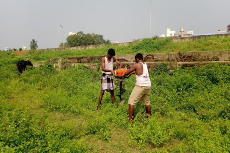 HABITAT CREATION FOR BIRDS AND BUTTERFLIES @PUZHAL LAKE